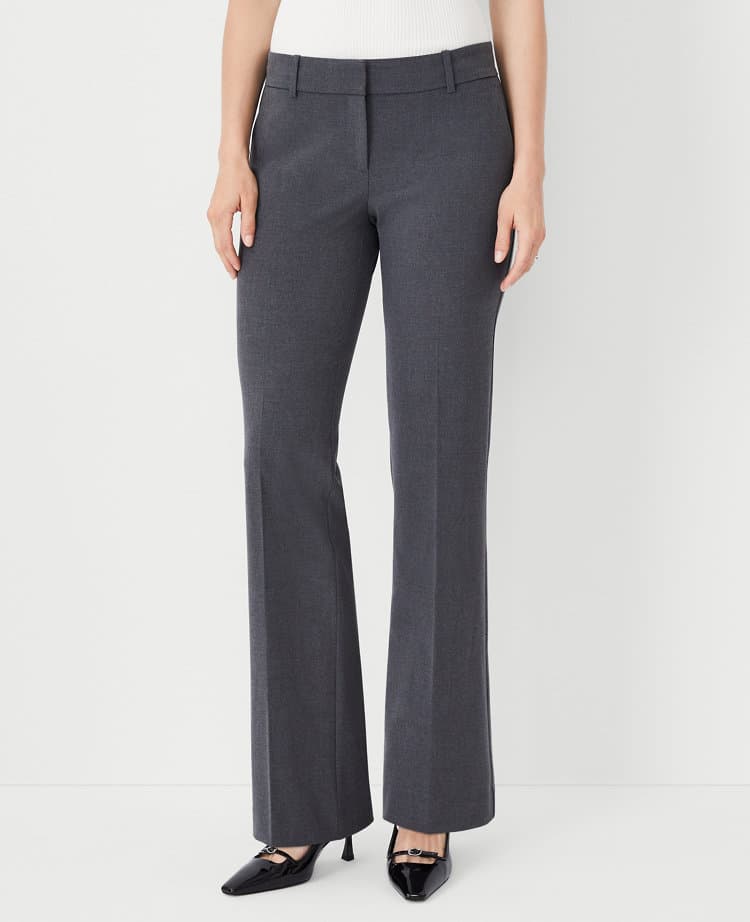The Petite Mid Rise Trouser in Seasonless Stretch
