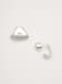 Triangular Half-Hoop Earrings