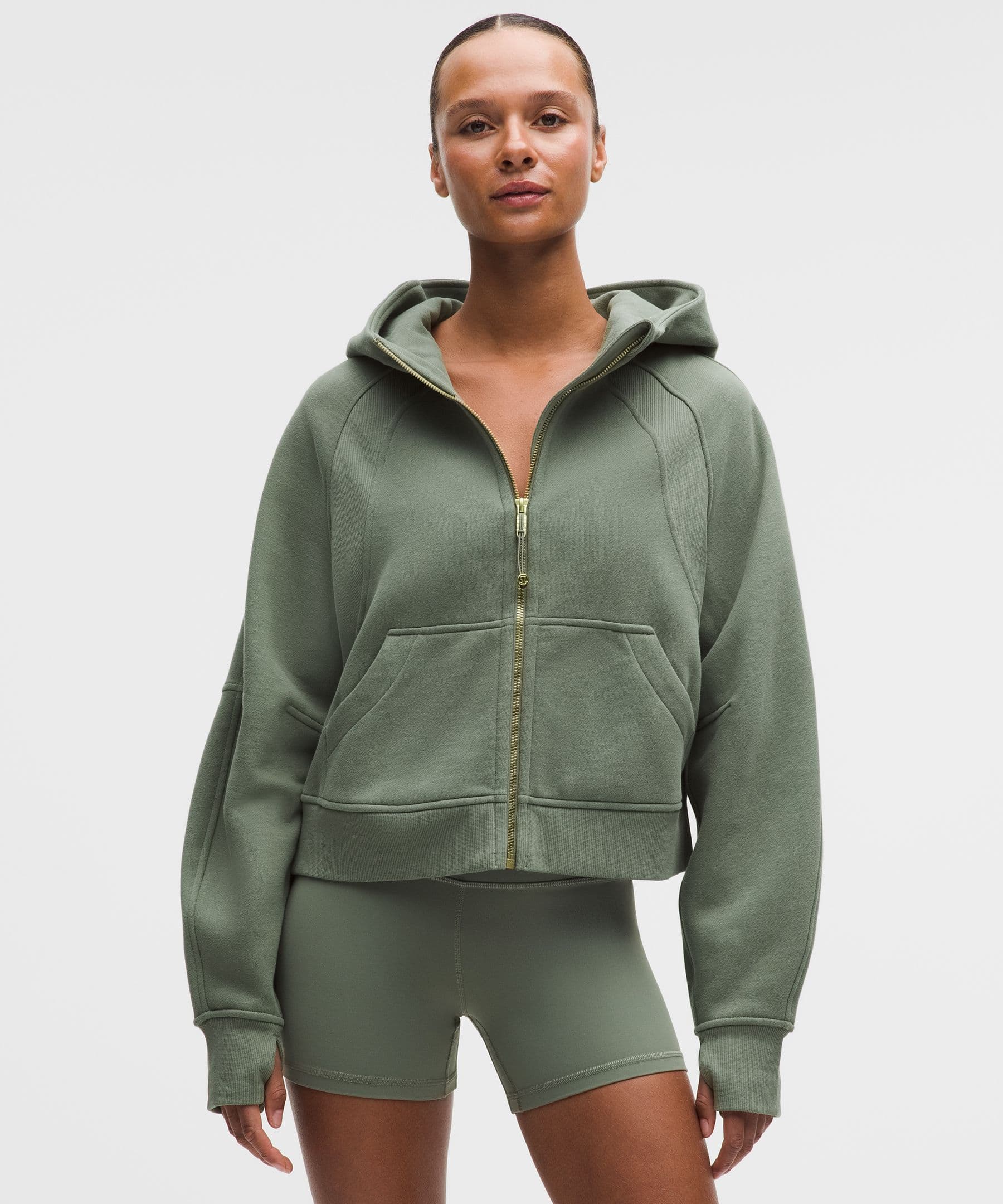 Scuba Oversized Full-Zip Hoodie
