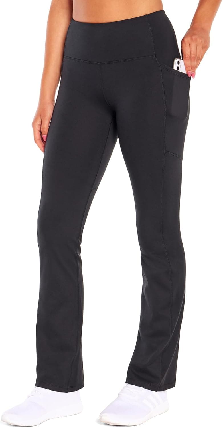 Womens Della High Rise Pocket Bootcut Pant