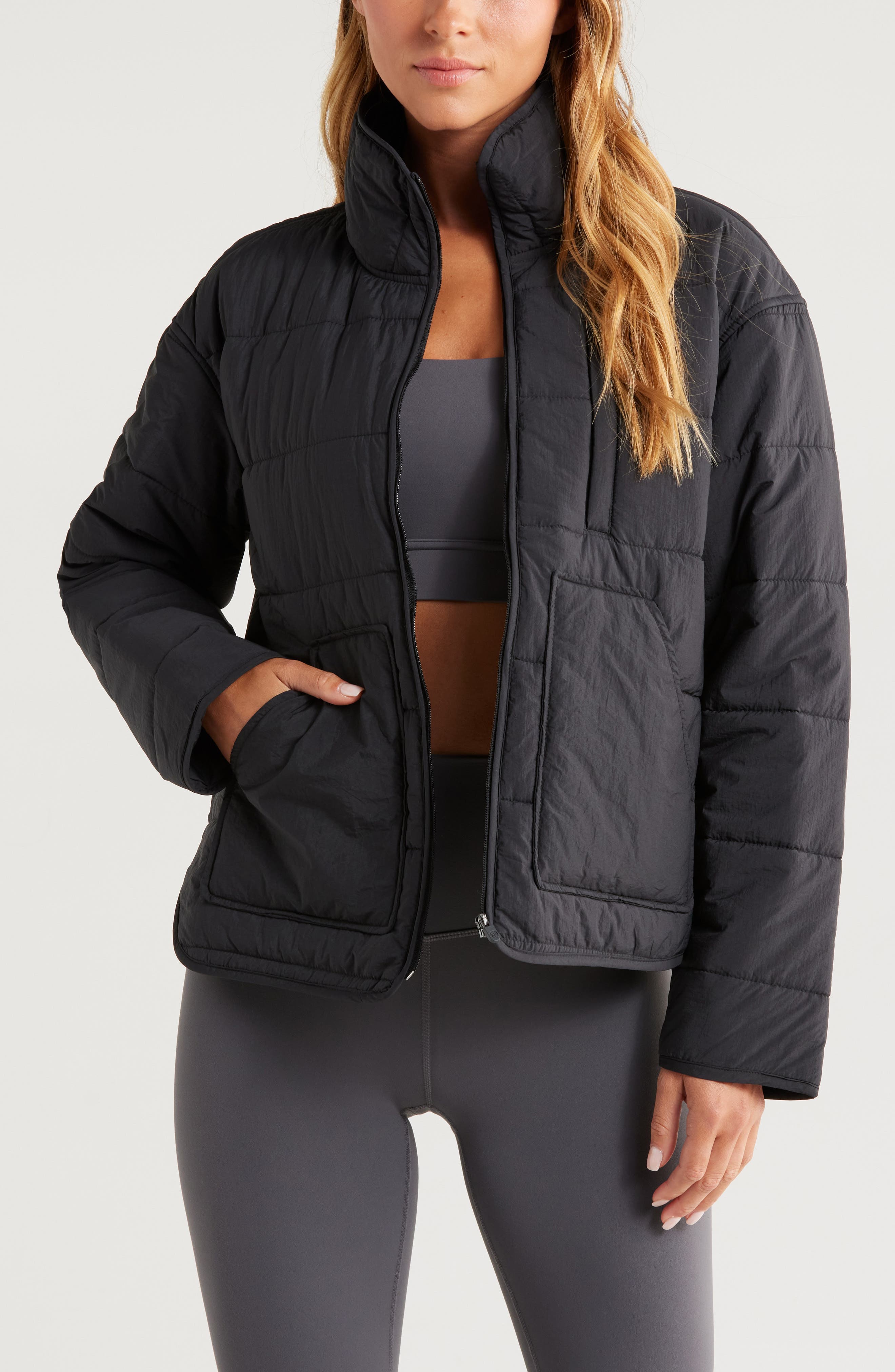 Quilted Packable Jacket
