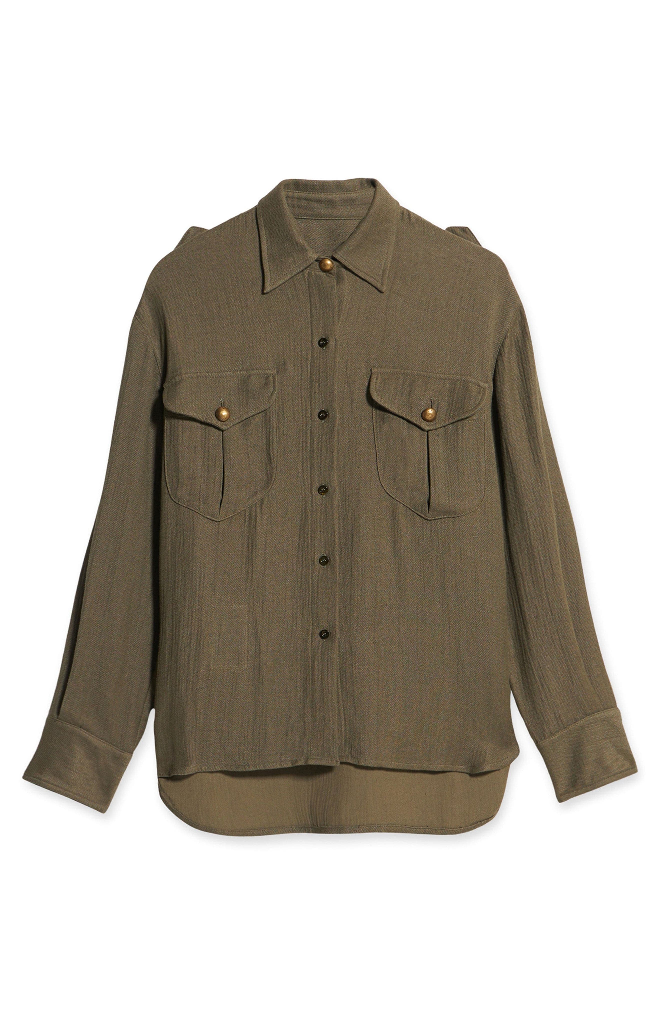 Sahariana Linen Blend Shirt