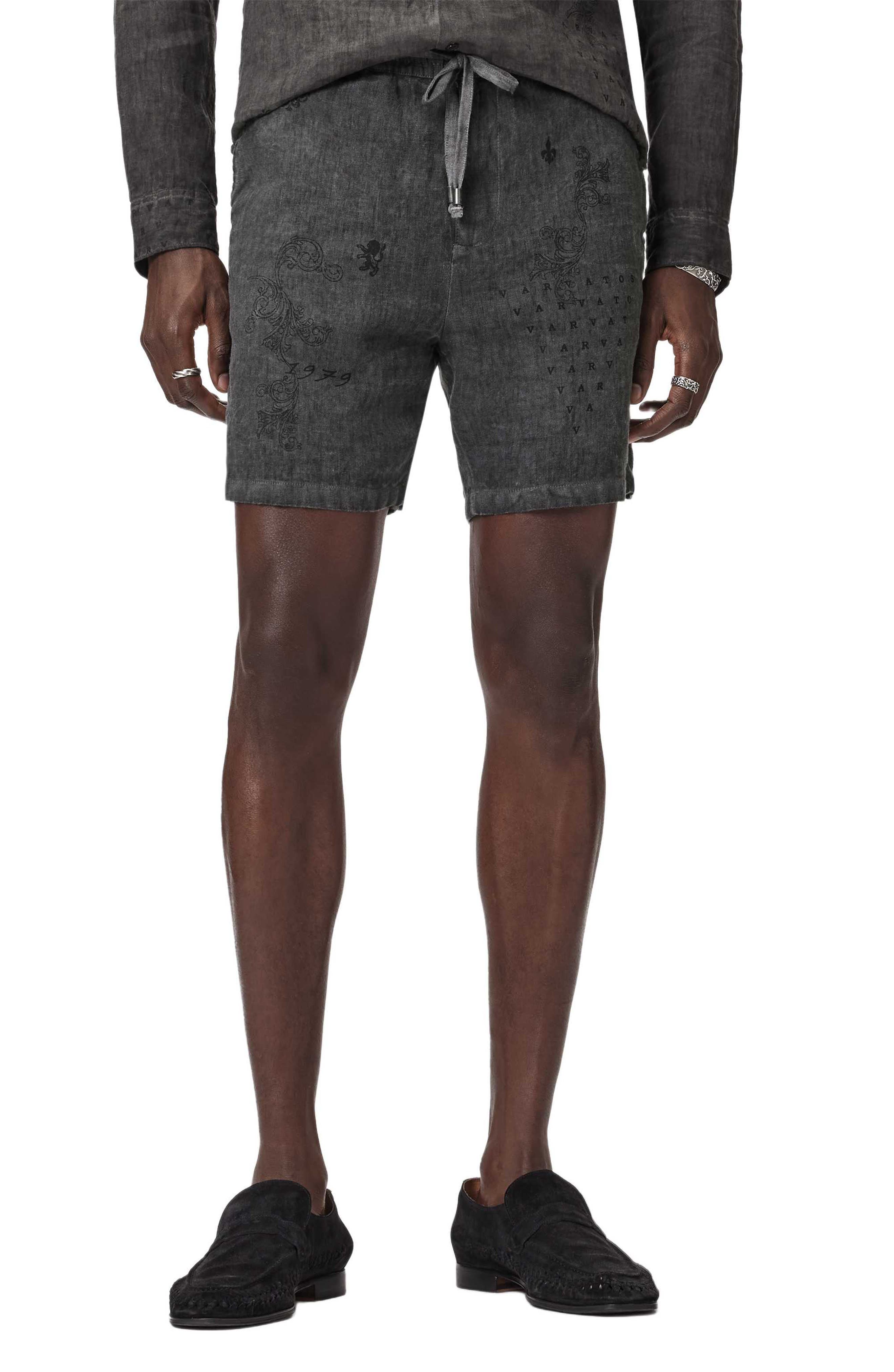 Daryl Linen Drawstring Shorts