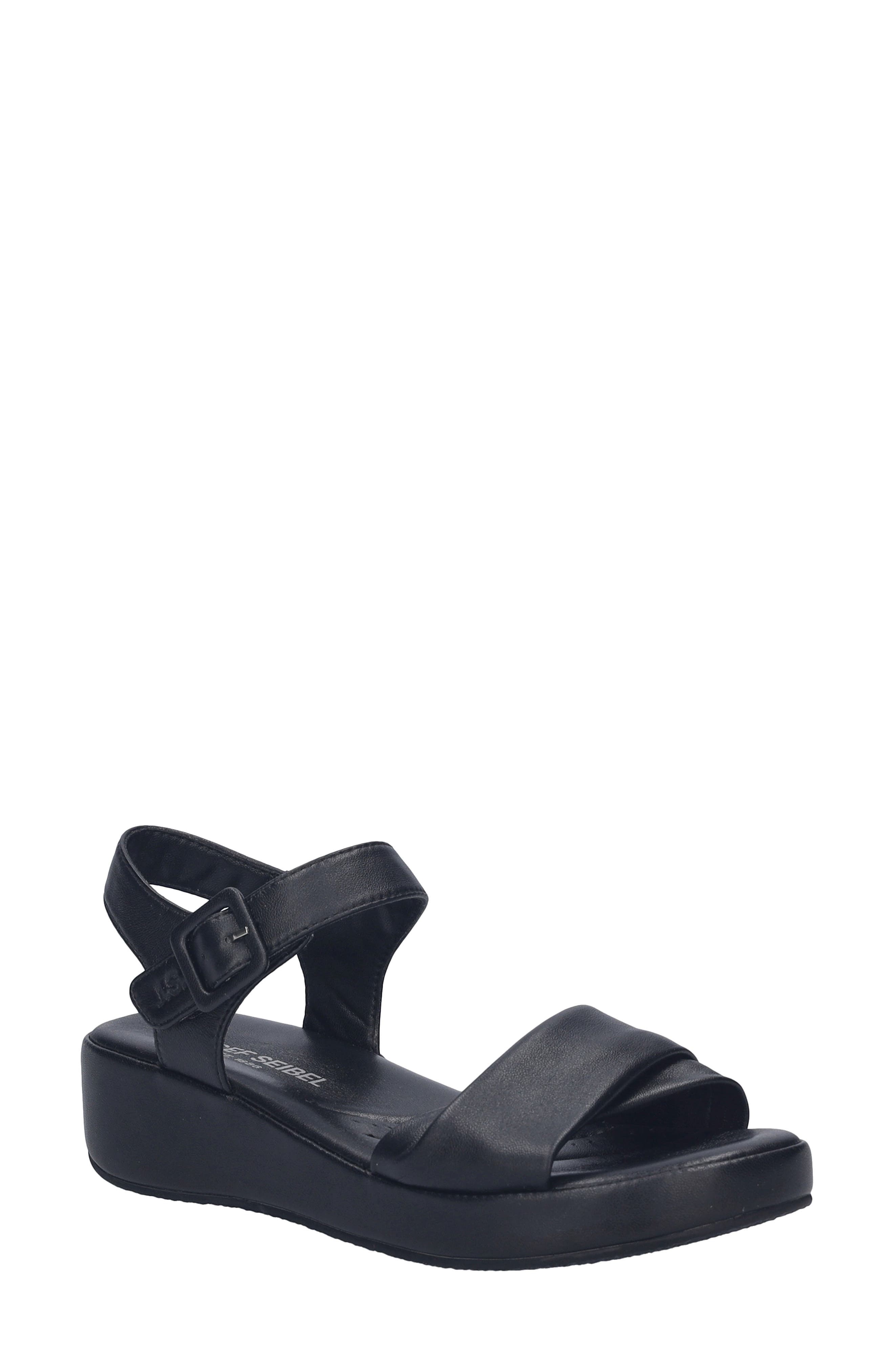 Eve 02 Ankle Strap Platform Wedge Sandal