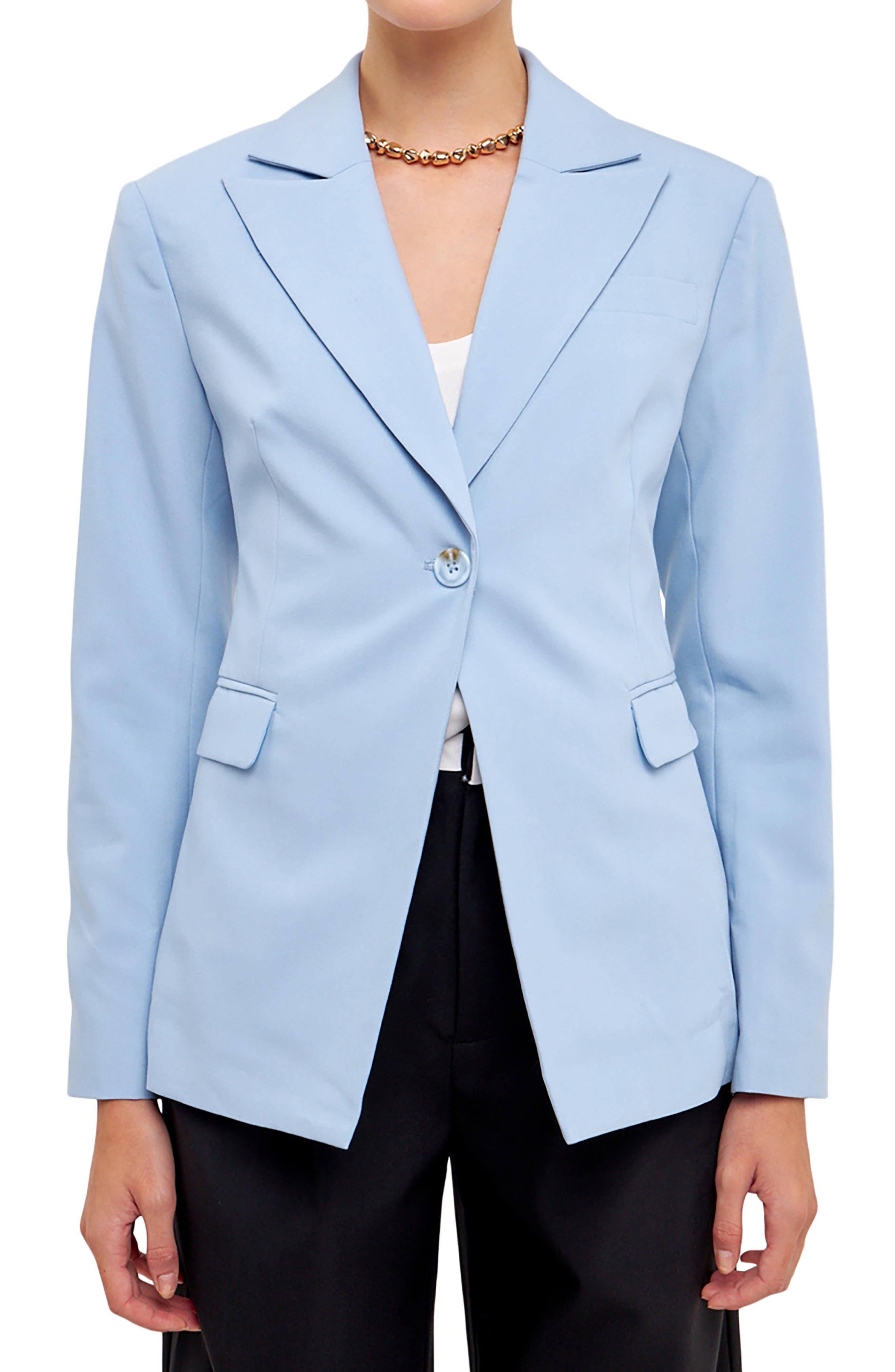 One-Button Blazer
