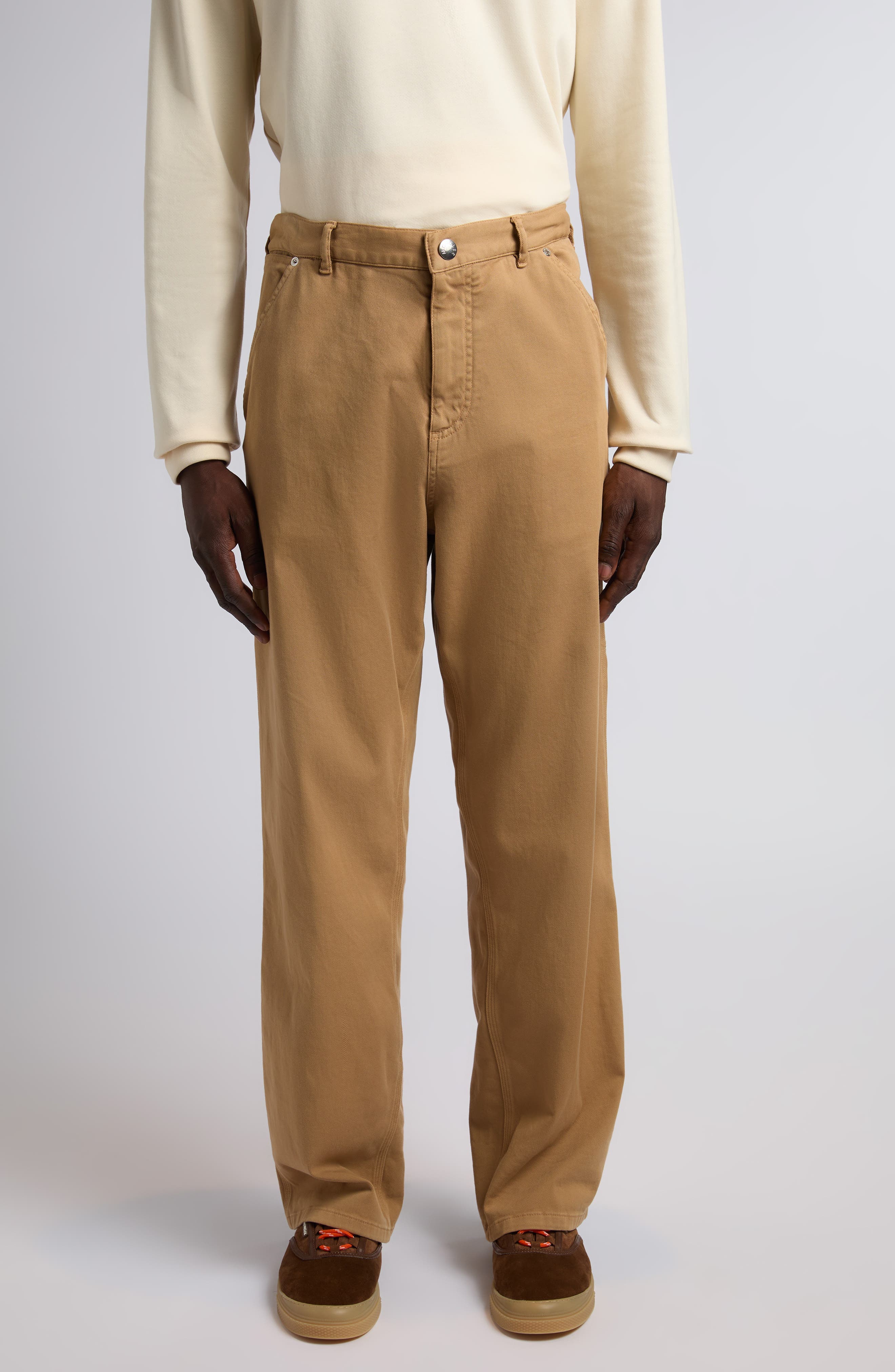 Cotton Stretch Twill Carpenter Pants