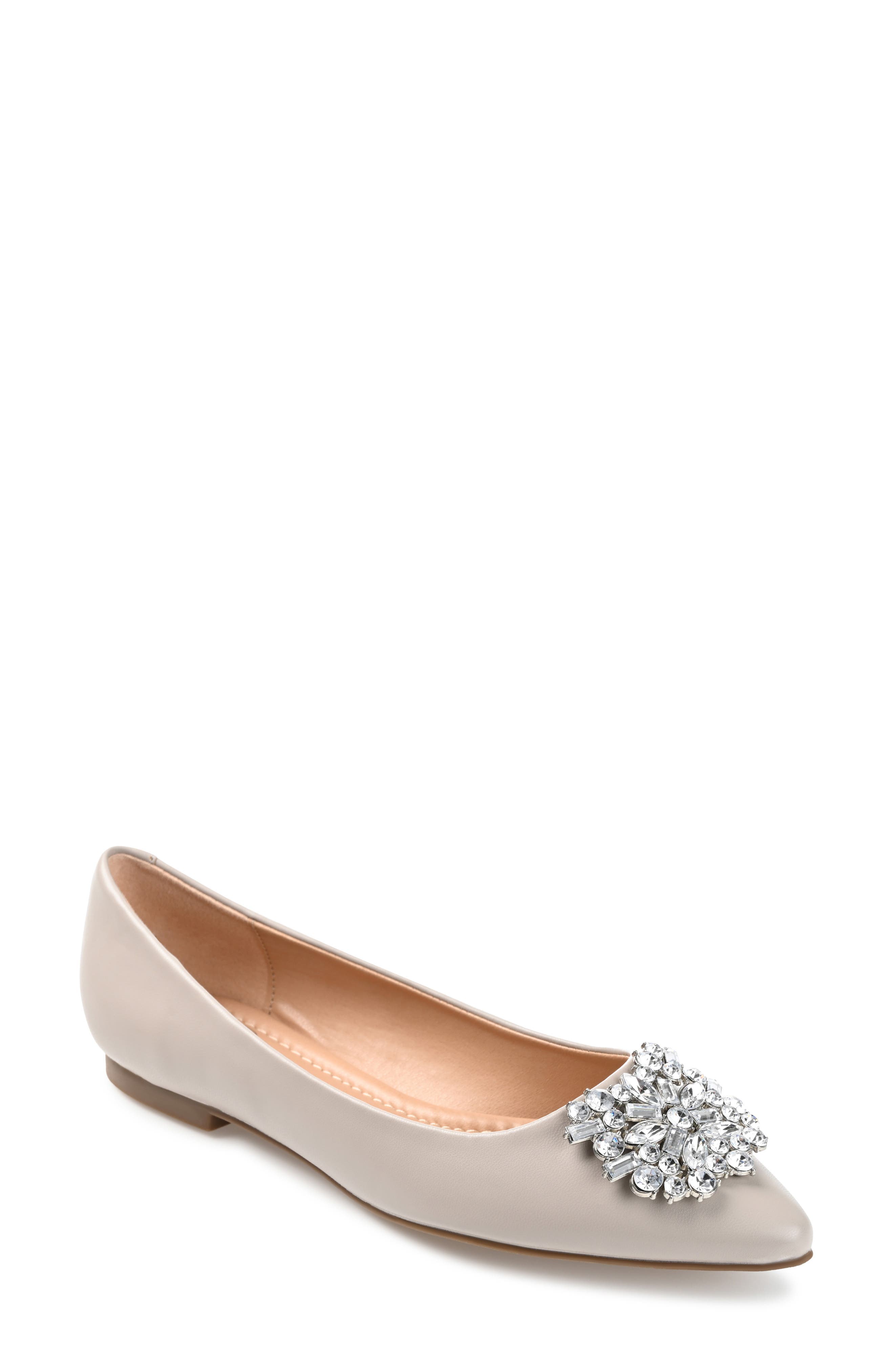 JOURNEE Renzo Embellished Flat