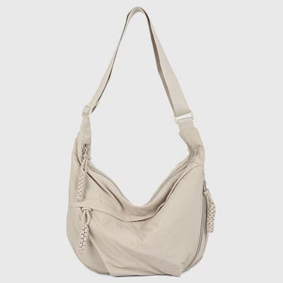 Anna-Kaci Women's Casual Canvas Hobo Shoulder Bag