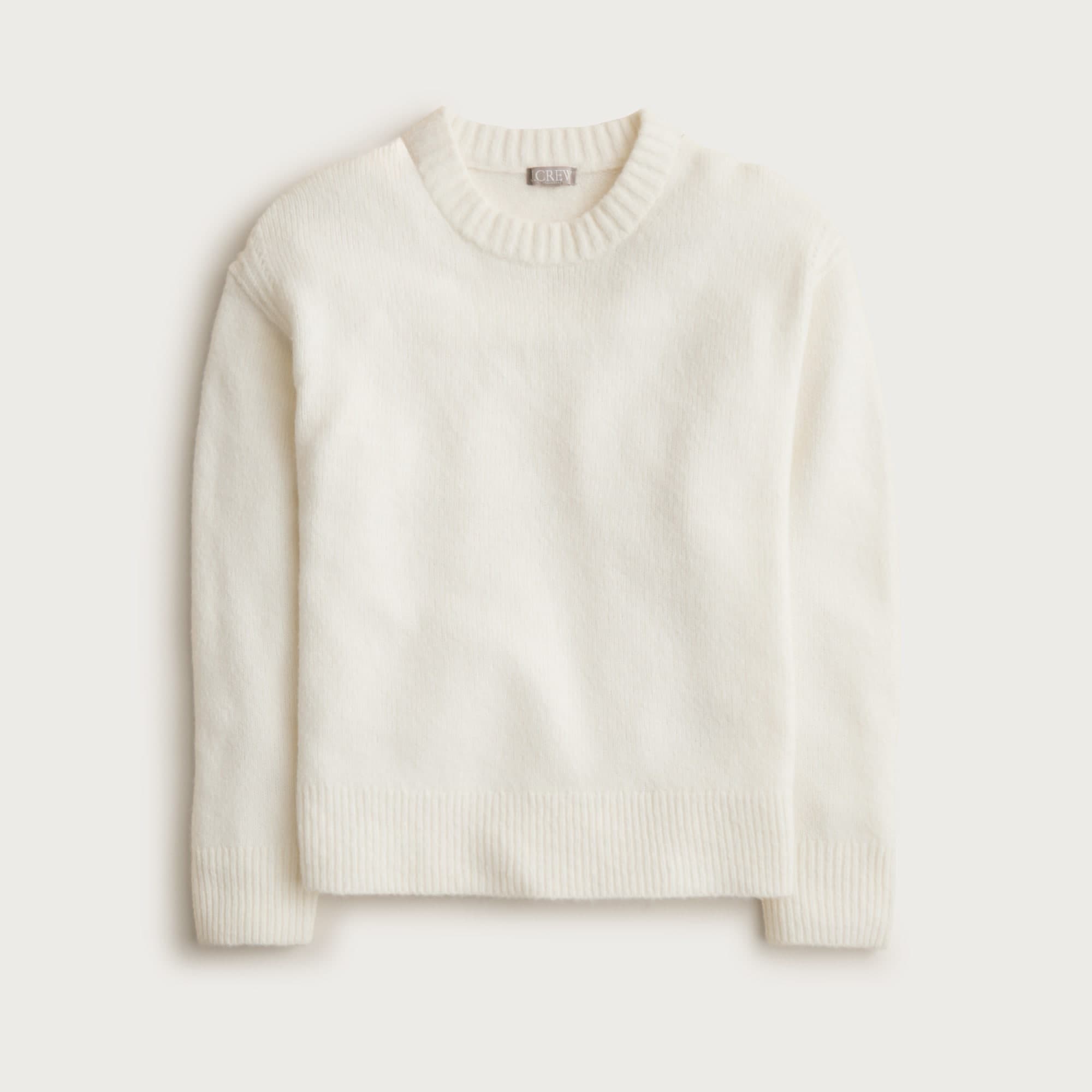 Relaxed crewneck pullover
