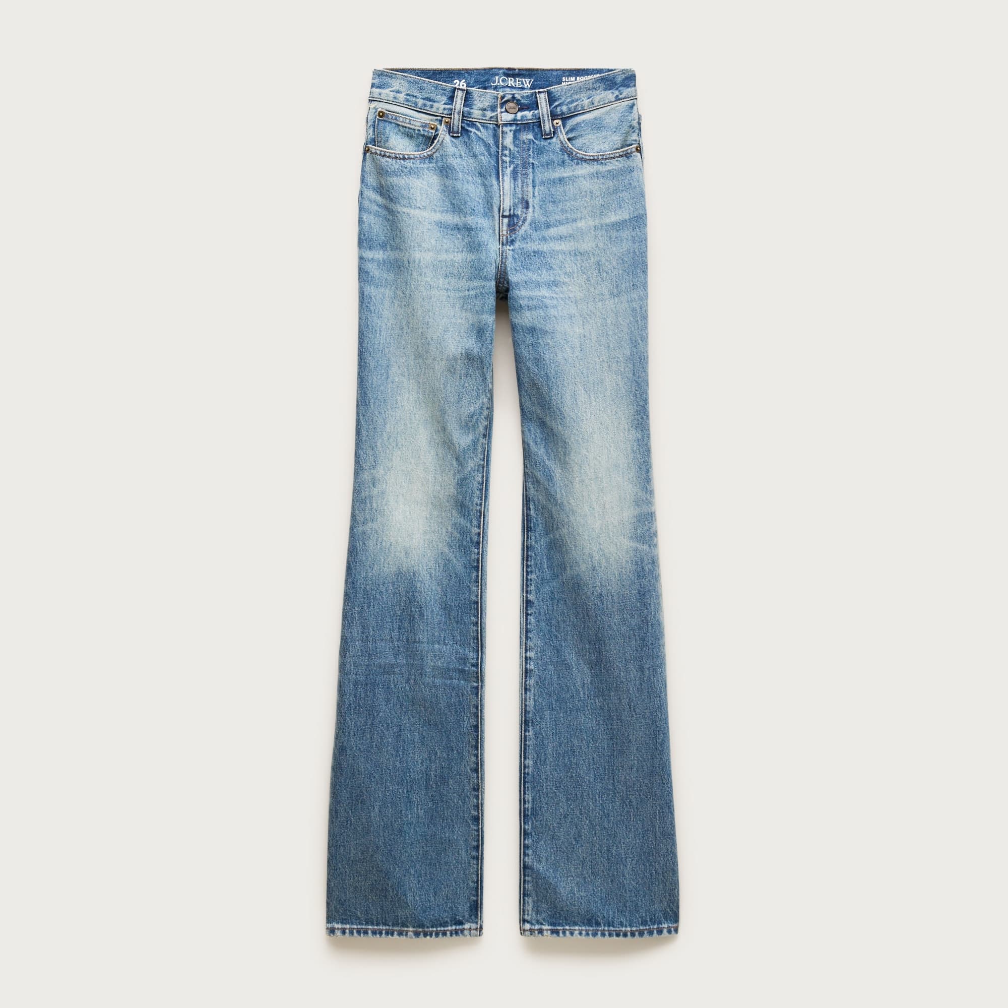 Slim bootcut jean