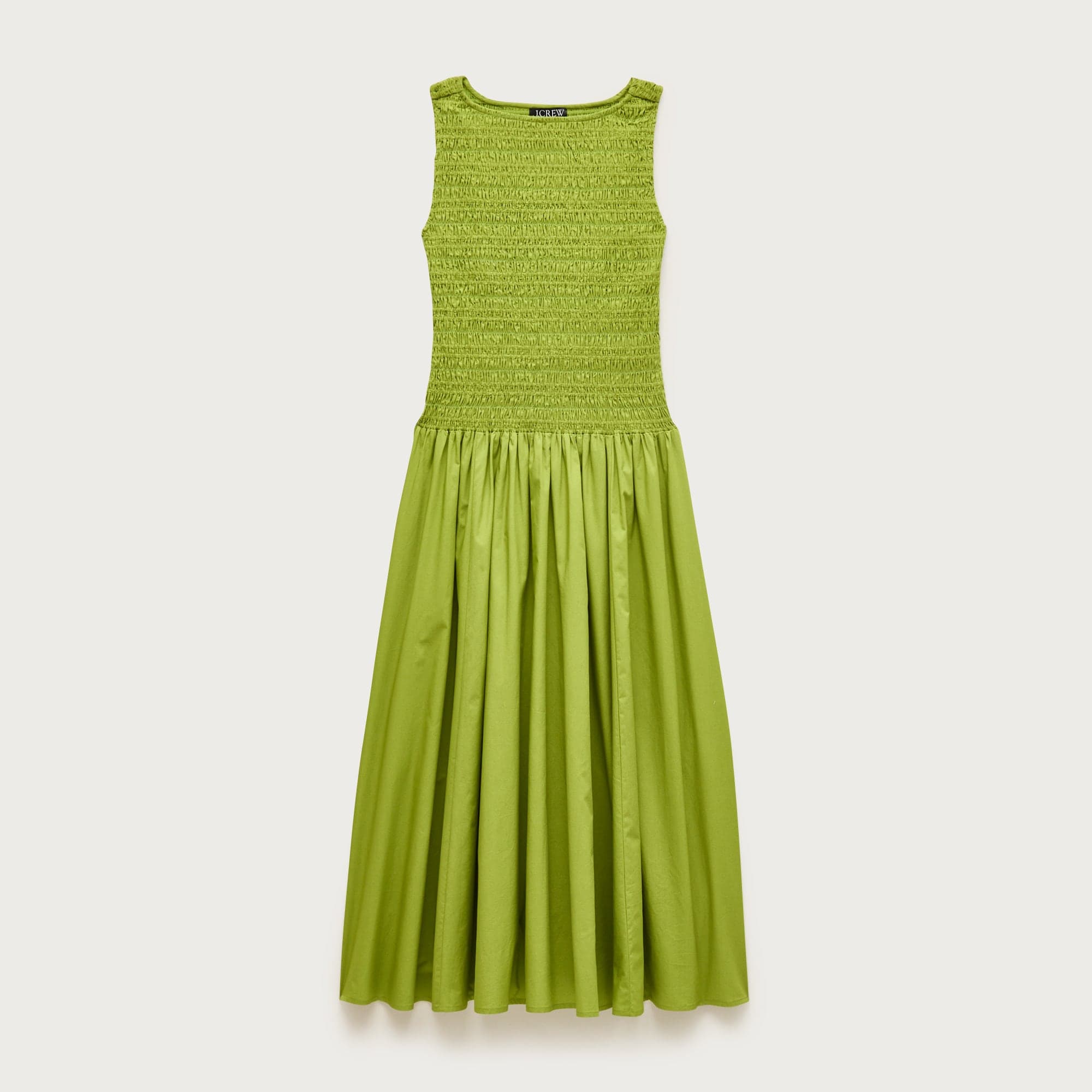 Lina smocked midi dress