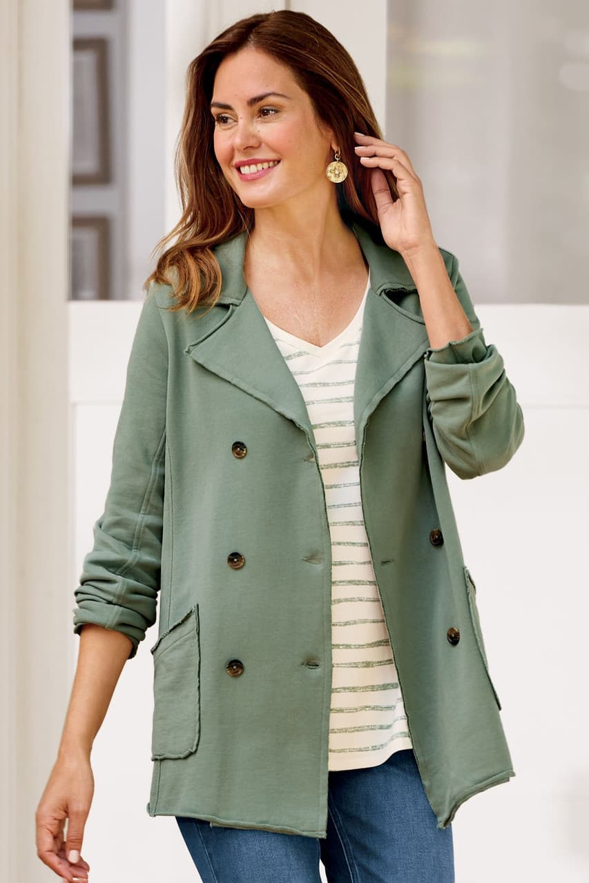 Glennette French Terry Jacket