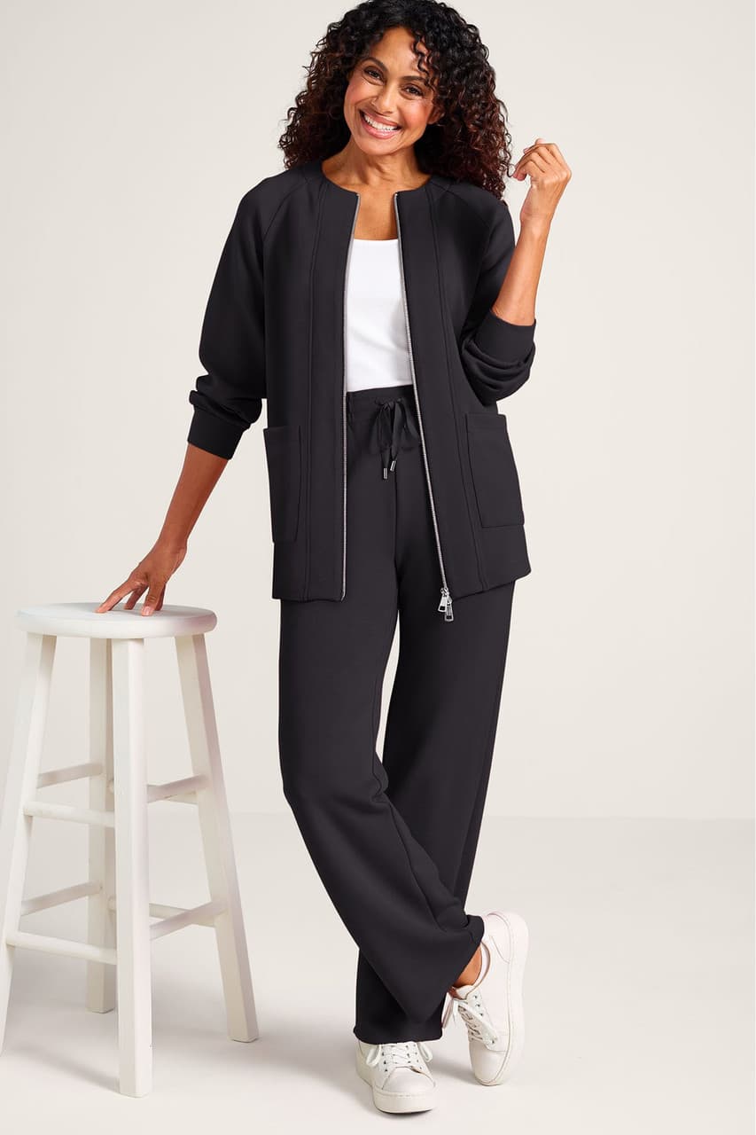 Skyline Knit Pull-On Pants