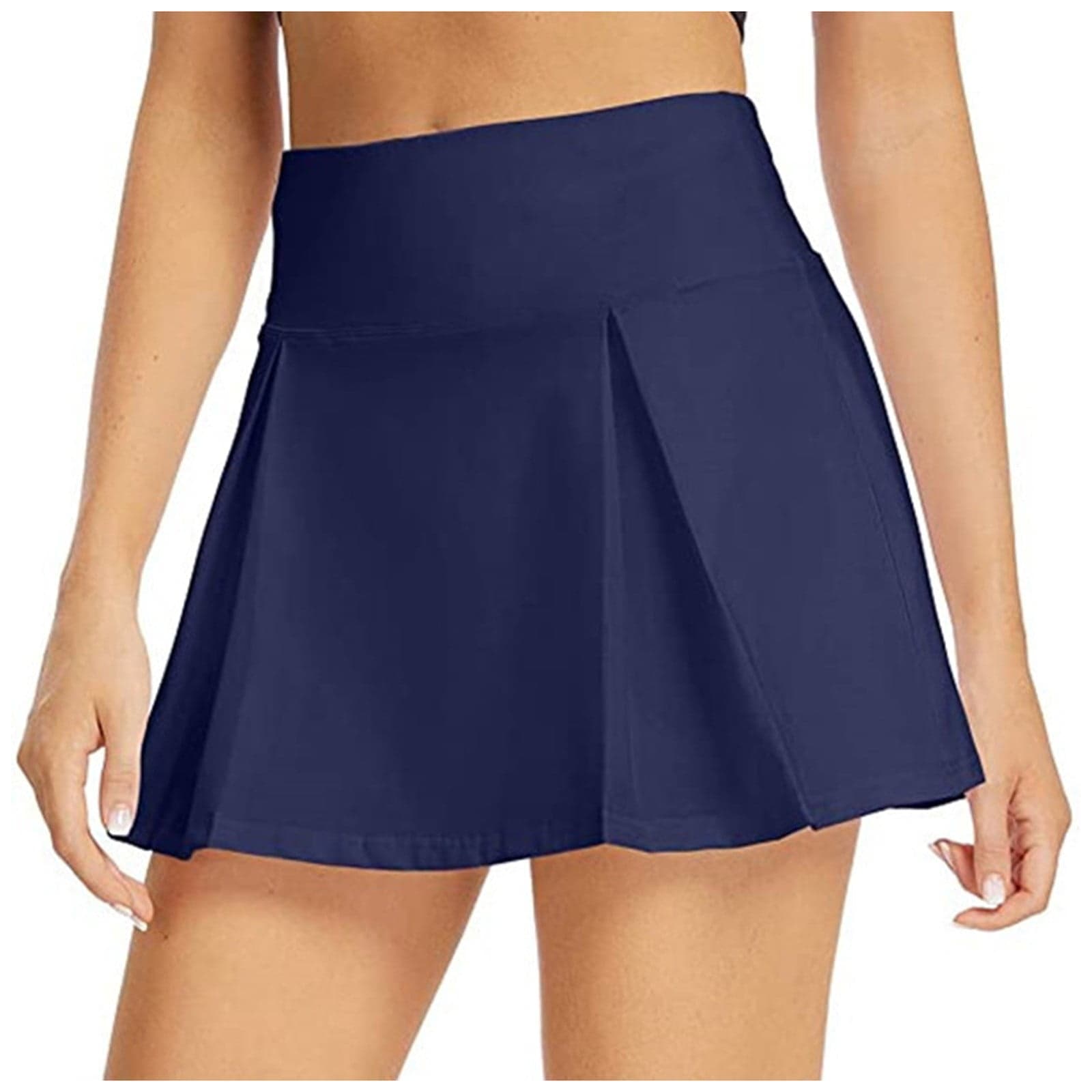Shorts To Wear Under Skirts with Pockets Shorts Elastic Skirts Women Golf Sports Inner Tennis Skorts Skirt Midi Skirt Size 12 Navy Xs