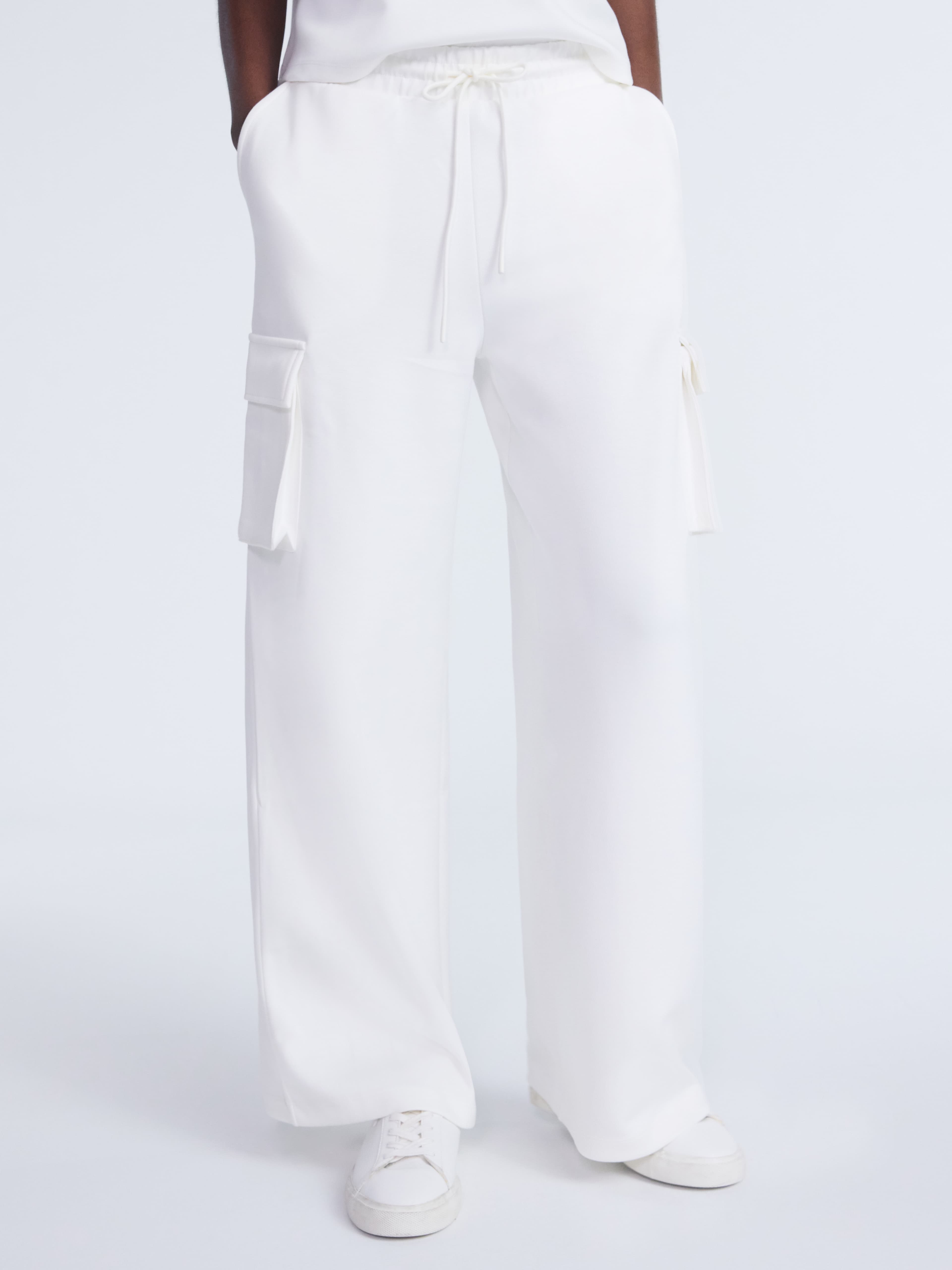 Women's and Women's Plus New Scubaknit Cargo Pants, Sizes XS-4X