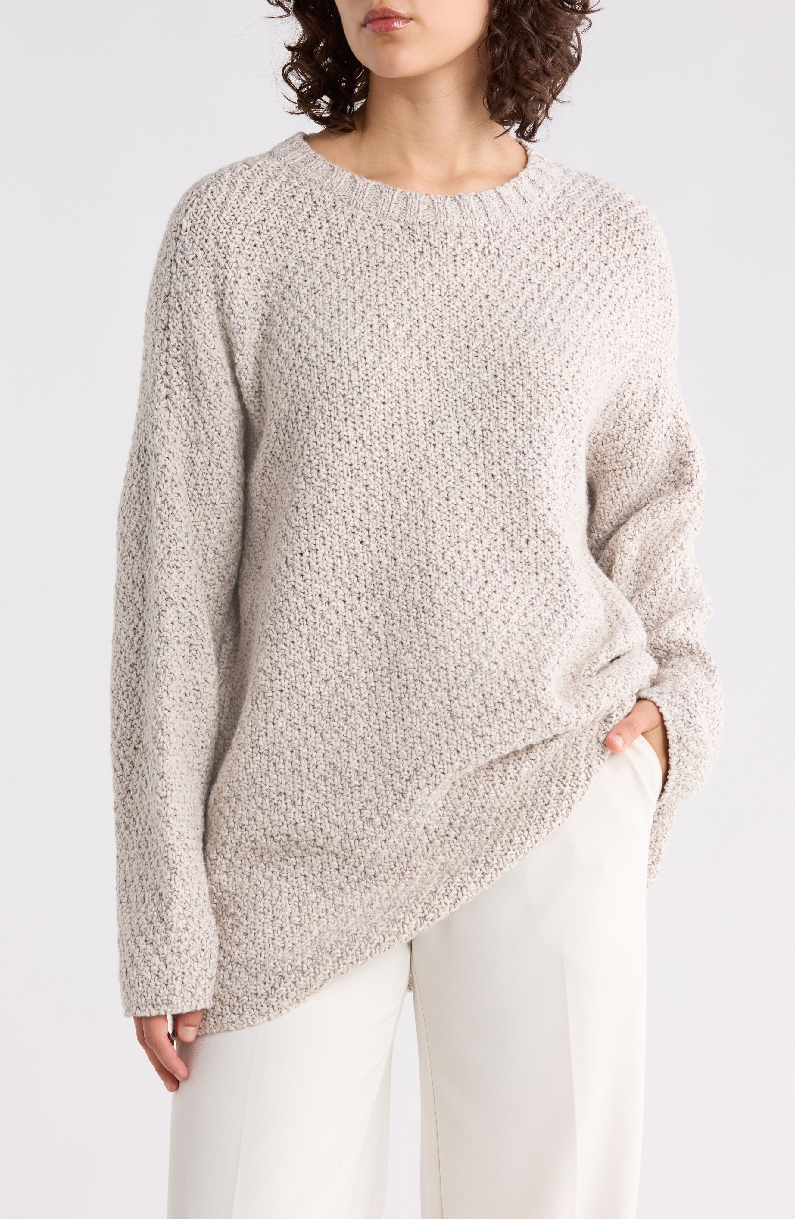 Organic Cotton Tunic Sweater