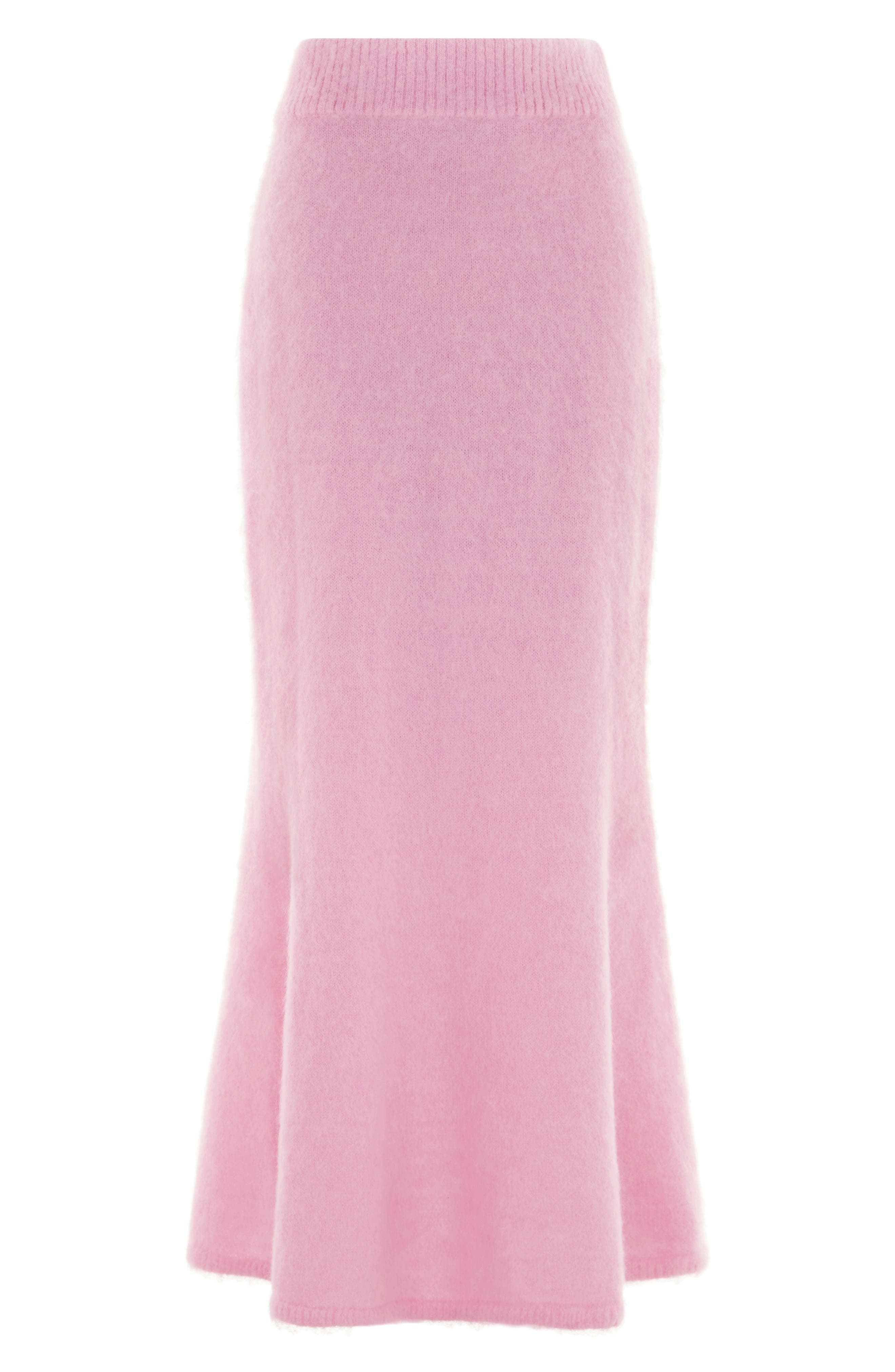 Fit & Flare Maxi Sweater Skirt