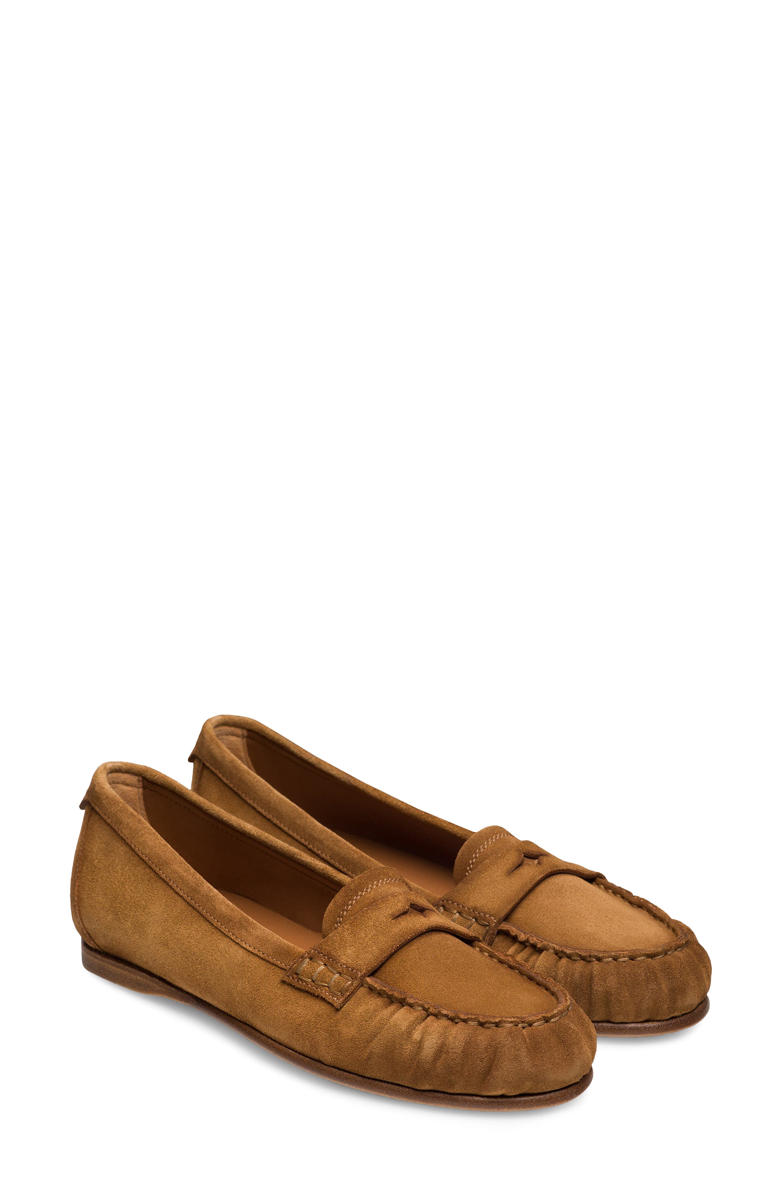 Celina Ruffle Penny Loafer