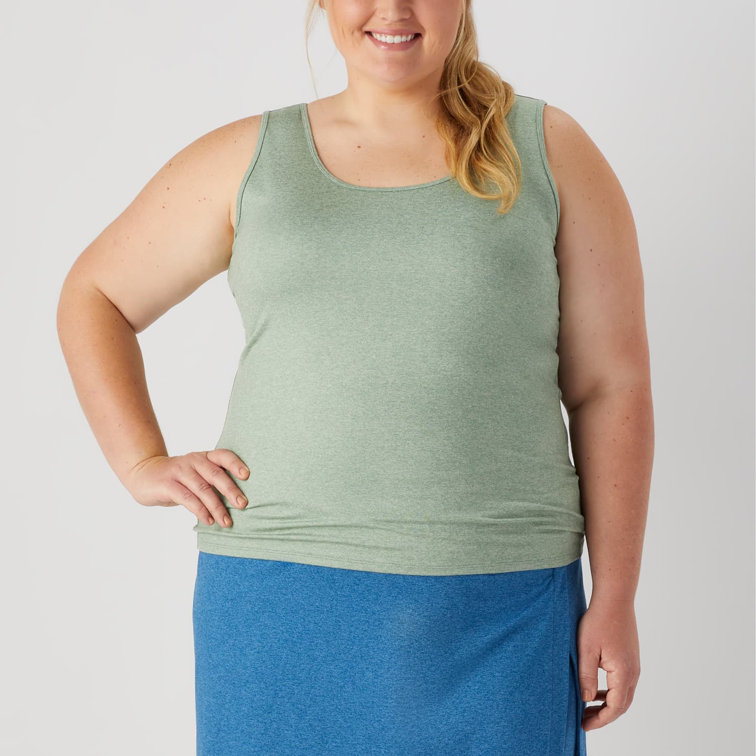 Women's Plus AKHG Outer Limit Tech Tank