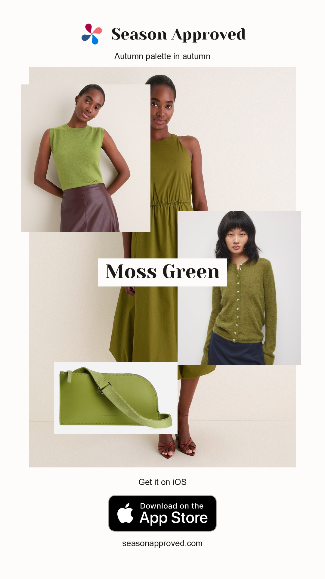 Autumn Moss Green Outfit: Pear Molly Dress