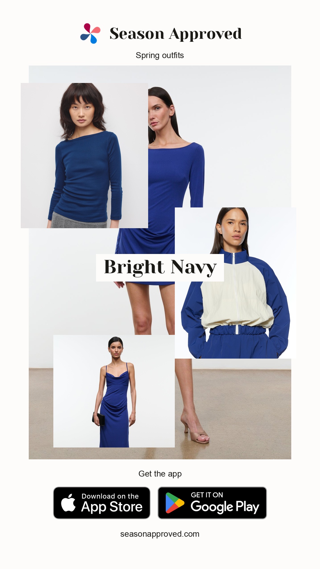 Spring Bright Navy Outfit: BLAKELY DRESS | MIDNIGHT