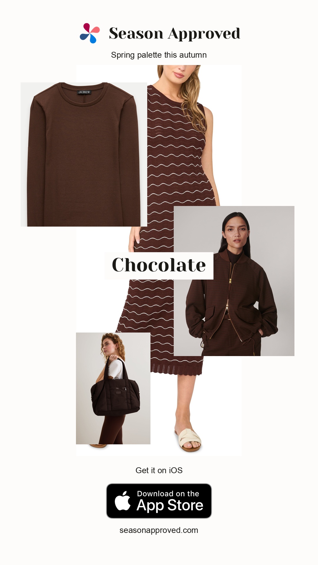 Spring Chocolate Outfit: SOPHIE | BROWN CHOCOLATE