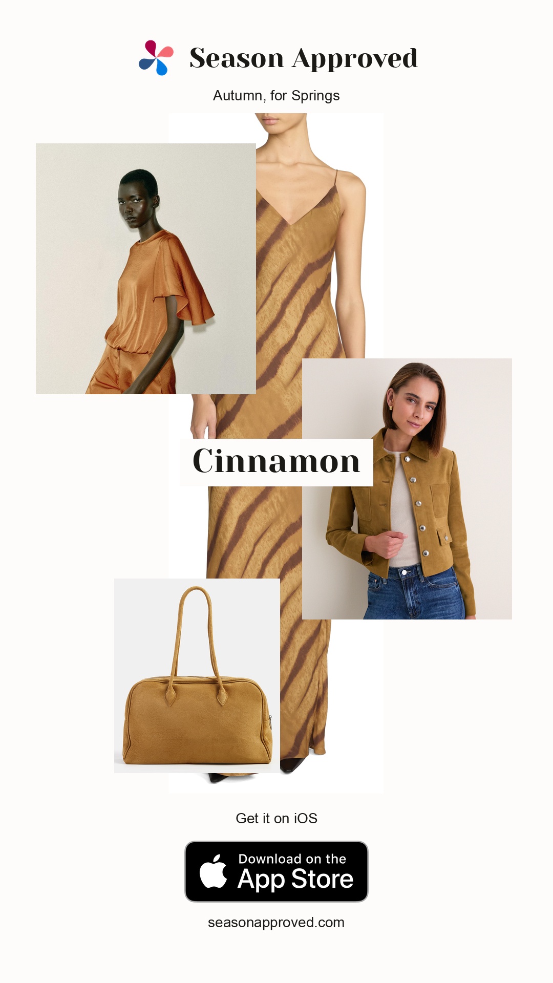 Spring Cinnamon Outfit: The Silk Slip Dress