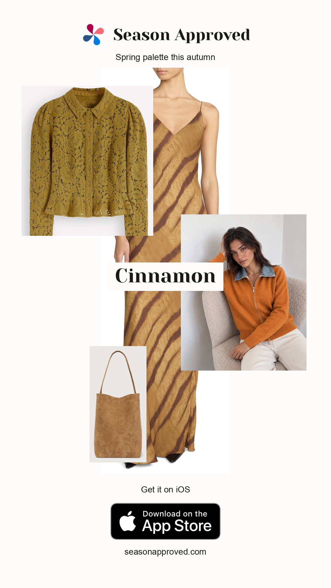 Spring Cinnamon Outfit: The Silk Slip Dress