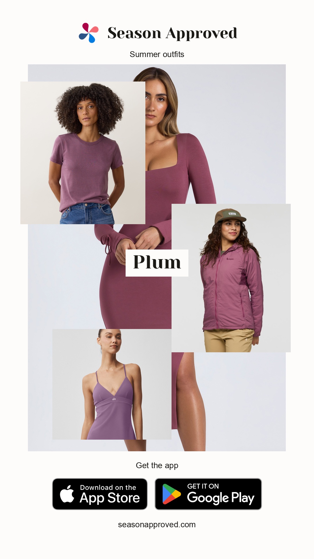 Summer Plum Outfit: Modal Square-Neck Midaxi Dress in Plum