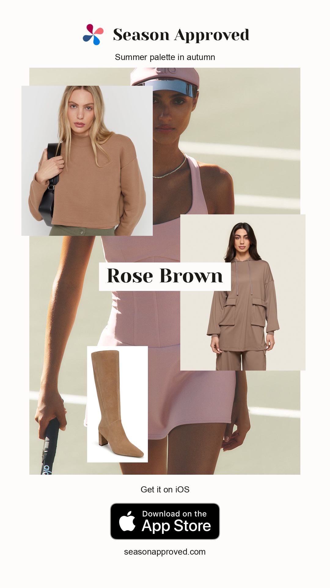Summer Rose Brown Outfit: Airbrush Sparks Fly Corset Tennis Dress - Vintage Pink