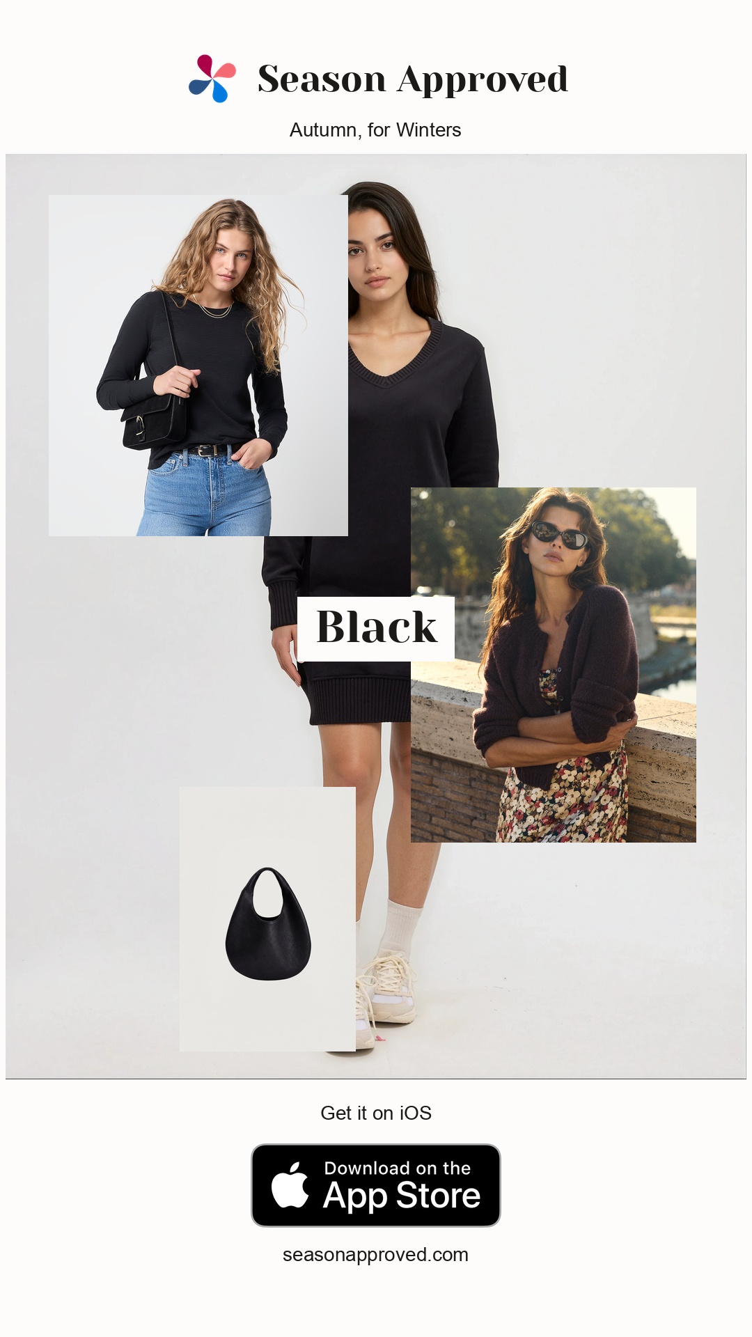 Winter Black Outfit: Vancouver Dress